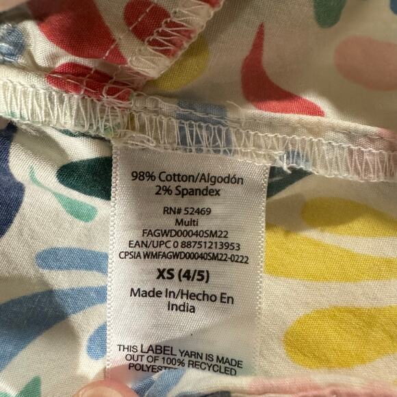 Free Assembly XS (4/5) Girl Multicolor Tropical Dress - Picture 4 of 6